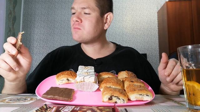 ШОКОЛАД СТЭП , ПИРОЖНЫЕ И ПЕЧЕНЬЯ | Обжор | Mukbang | Не asmr | eating show | 먹방 смотреть онлайн