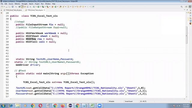 Day 25 Excel Util Apache POI Part1 смотреть онлайн