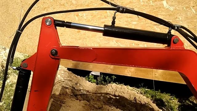 Мини экскаватор прицепной ЭМ2 Или Александр Хромов бракодел. смотреть онлайн