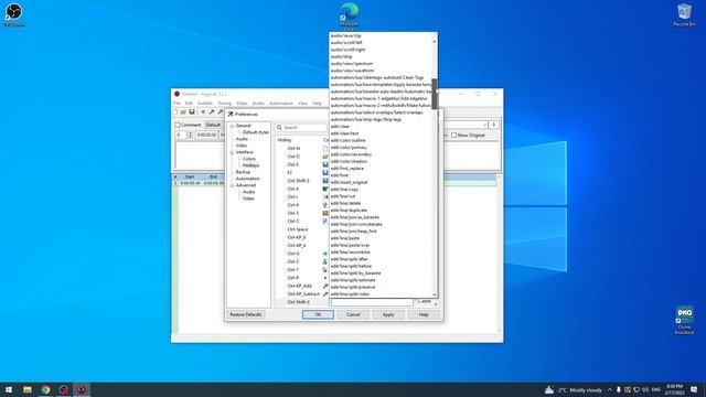 [Урок] Как задать горячие клавиши в программе AegiSub смотреть онлайн