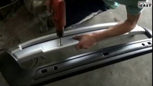 Видео инструкция по установке накладок на бамперы Мицубиси Аутлендер