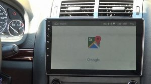 Android 8227L on a Peugeot 407 SW