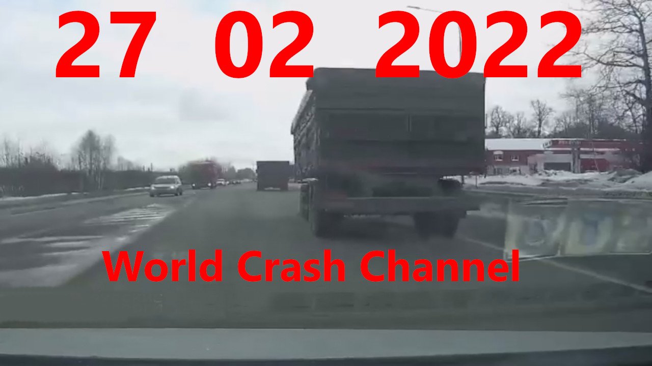 Подборки  Аварии и ДТП  27  02 22  ( Февраль 2022 )