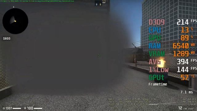 AMD Radeon RX 5500 XT -- Intel Core i5-10600KF -- CSGO uLLeticaL Benchmark смотреть онлайн