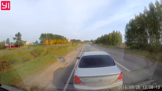 Учитель на дороге трасса Йошкар-Ола Сернур смотреть онлайн