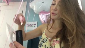 Как надуть шар с конфетти | SHARLIT