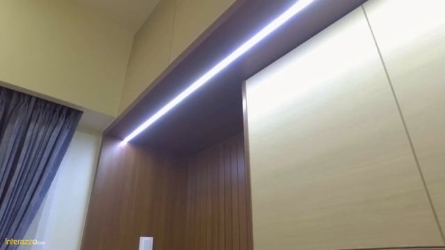 3BHK Interiors with Matt Laminate Finish Kitchen, Lacquered Glass wardrobe, Philips Hue Lighting смотреть онлайн