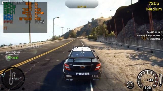 GT 710 | Need For Speed: Rivals | Nvidia GT 710 4GB Ram Pc Gameplay Low, Medium, High Settings