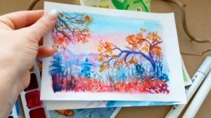 Что нарисовать акварелью