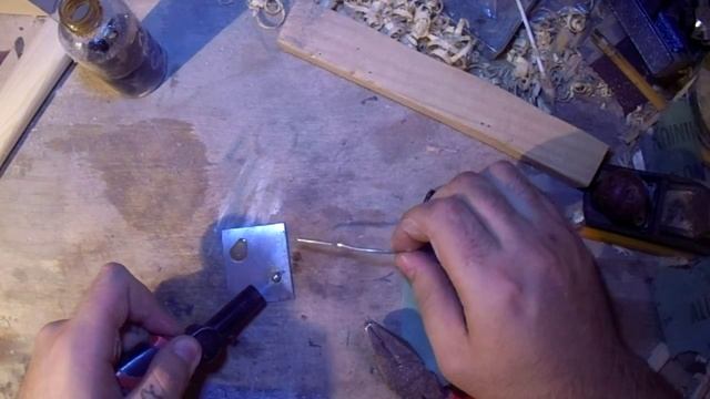 Как сделать киянку с металлической набойкой/How to make a mallet with metal heeltap. смотреть онлайн