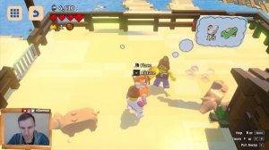 №304: LEGO Worlds - в поисках КУРОЧЕК, ПОРОСЯТ И ЧАСОВ для ремонта Космического КОРАБЛЯ