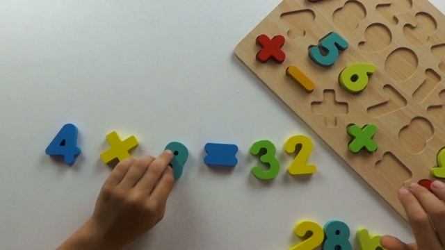Математика для детей Учим таблицу умножения на 4 с Кириллом