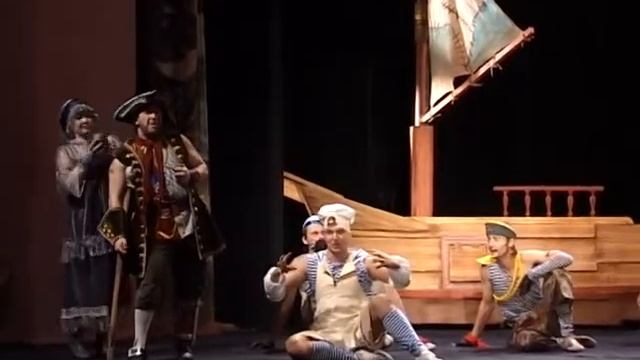 "Весёлый Роджер", музыкальная сказка, ГАРДТ им.А.С.Пушкина, г.Якутск смотреть онлайн