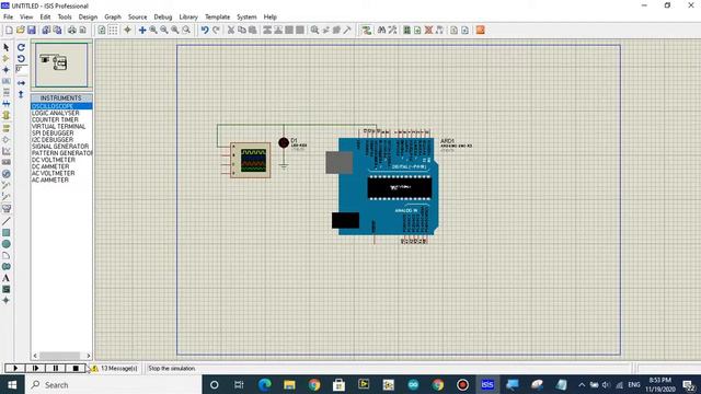 Arduino Proteus 3 (POT PMW Control) смотреть онлайн