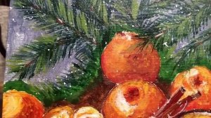 У зимы мандариновый вкус Авторское стихотворение Инги Дмитриевой-Гвоздь