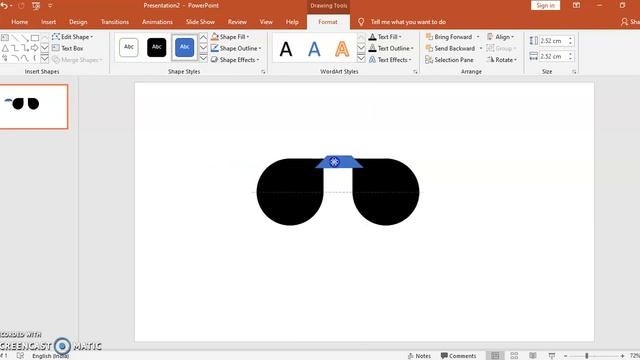 Designing simple Sunglasses using MS Powerpoint смотреть онлайн