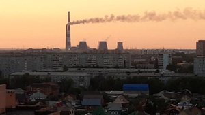 громкий шум в районе ТЭЦ-5 Омск