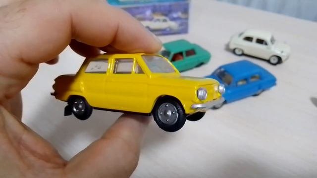 Запорожцы из СССР. Модели 1:43. Производство 