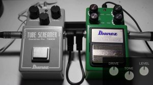 Ibanez tube screamer ts808 vs ts9dx