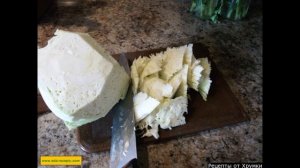 Щи из свежей капусты со свининой.