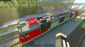 ВЛ 80 В МАЙНКРАФТ ПЕ! ОБЗОР НА ПОЕЗД | MINECRAFT PE