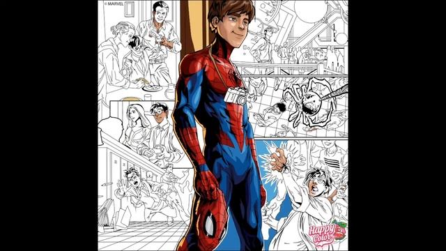 РАСКРАСКА HAPPY COLOR / by MARVEL