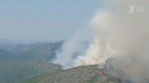 Сложная ситуация с пожарами сохраняется в Магаданской области