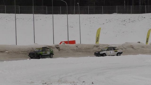 Зимние трековые автогонки #IceRacing. 4 этап (21.02.2021, РСТЦ ДОСААФ) / Избранные моменты смотреть онлайн