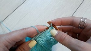 Закрытие изнаночными петлями. Мастер-класс. Вязание спицами