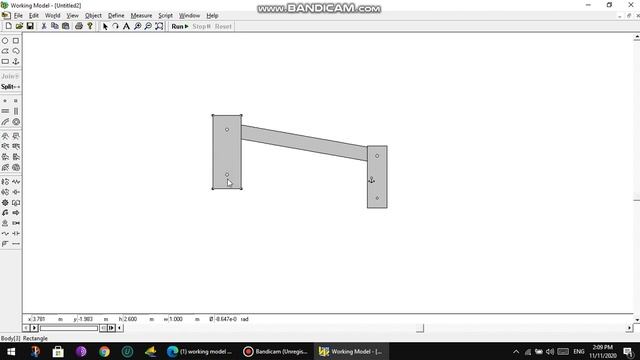 Working Model 2d tutorial 1