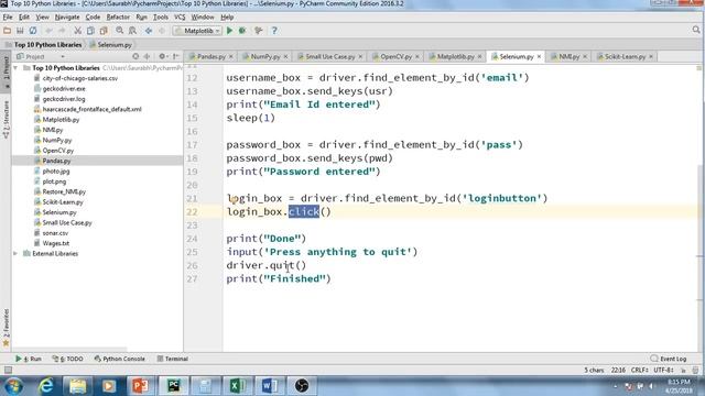 Top 10 Python Libraries | Python Certification Training for Data Science | Edureka