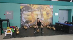 АЛЕКСЕЙ ШРЕДДЕР.ГИРЯ 78КГ.ПОПЫТКА.СК САЛЮТ ГЕРАКЛИОН.ALEXEY SHREDDER OH 78KG KETTLEBELL C&JP ATTEMP