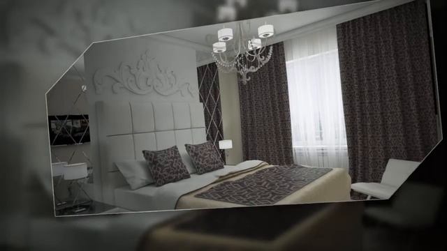 Дизайн интерьера спальной комнаты. смотреть онлайн