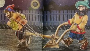 Владимир Степанов «Петух и хозяин»