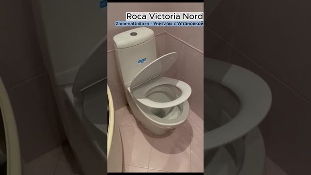 Унитаз с установкой Под Ключ - Roca Victoria Nord Горизонтальный Выпуск от ZamenaUnitaza