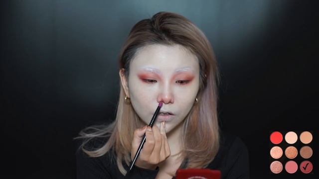 Halloween Kitsune Makeup Tutorial｜萬聖節 狐妖妝｜By Olga Shek