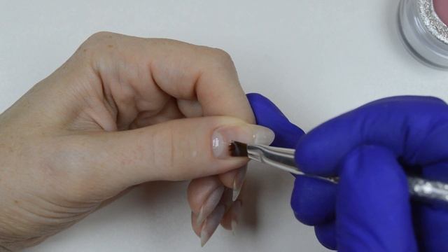Инкрустация на ногтях /Преображение ногтей /Из квадрата в миндаль