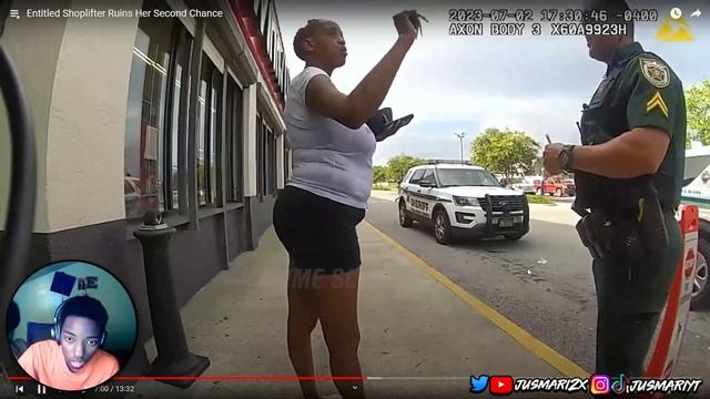 WOMAN got CAUGHT STEALING and got caught in the ACT! смотреть онлайн