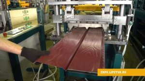 Производство сайдинга с имитацией под дерево