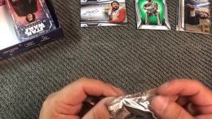 Amazing Sketch Card & more autographs from 2021 Topps Star Wars Masterwork! - Opening box #2