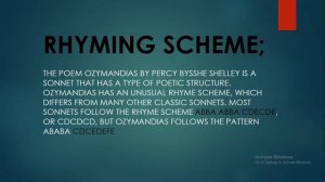 Ozymandias poem by P.B Shelley. literary devices and summary,