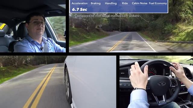 2018 Hyundai Sonata 2.0T Review and Road Test In 4K! смотреть онлайн