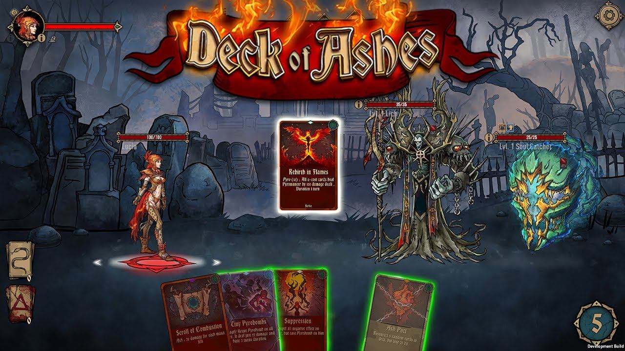 Новый рогалик Deck of Ashes - Прохождение Demo