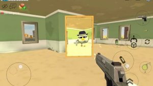 как играть в чикен ган без интернет