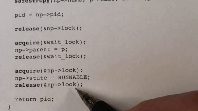 xv6 Kernel-23: Fork System Call смотреть онлайн