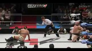 Daisuke Sekimoto & Yuji Okabayashi vs. Shuji Kondo & Kaz Hayashi (WRESTLE-1 9.8.13)