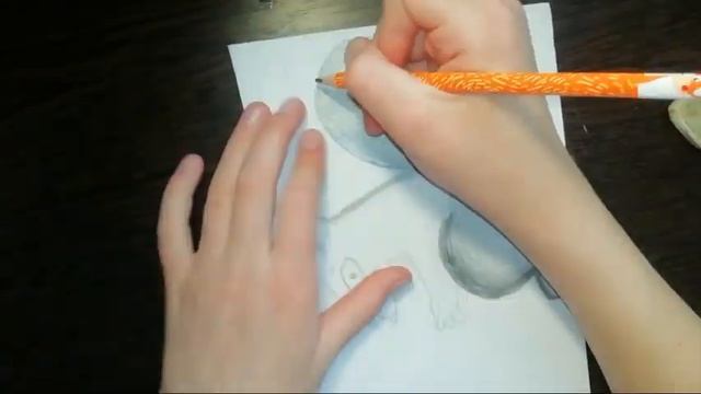 АСМР рисование! Рисую белочку. Рисунок простым карандашом.