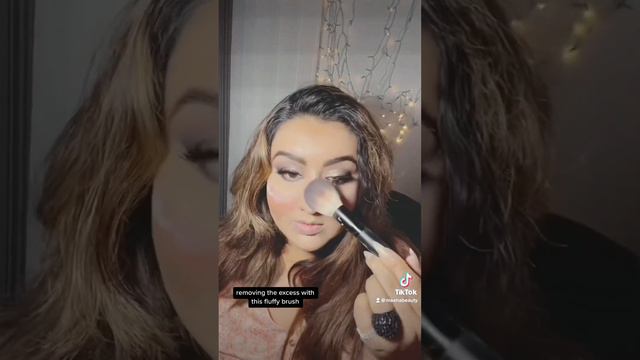 Night glam makeup tutorial