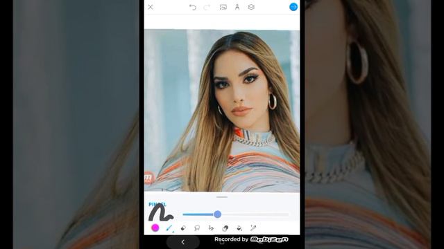 Tutorial de cómo pintar el pelo en picsart Color 🥰🥰✨