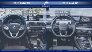 2018 BMW X3 vs 2018 Audi Q5 (technical comparison)